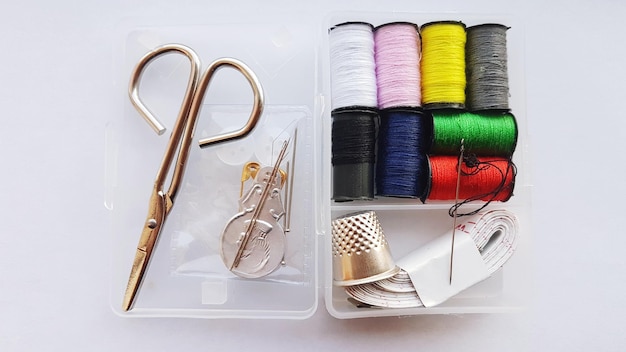 Zestaw haftu i nici